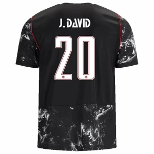 J. David #20 Fotbalové Dresy Kanada Mistrovství Světa 2026 Venkovní Dres Mužské