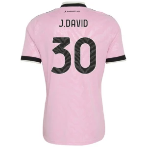 J. David #30 Fotbalové Dresy Juventus FC 2026-27 Venkovní Dres Mužské