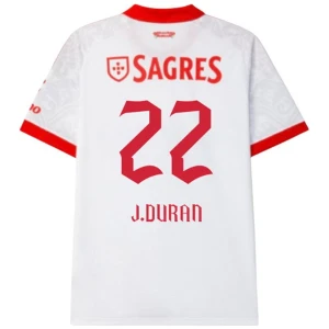 J. Duran #22 Fotbalové Dresy SL Benfica 2026-27 Venkovní Dres Mužské