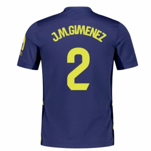 J. M. Gimenez #2 Fotbalové Dresy Atlético Madrid 2025-26 Venkovní Dres Mužské