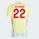 J. Navas #22 Fotbalové Dresy Španělsko Mistrovství Evropy 2024 Venkovní Dres Mužské