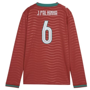 J. Palhinha #6 Fotbalové Dresy Portugalsko Mistrovství Světa 2026 Domácí Dres Mužské Dlouhý Rukáv