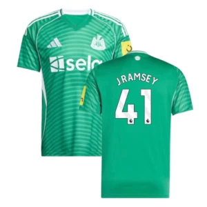 J. Ramsey #41 Fotbalové Dresy Newcastle United 2025-26 Venkovní Dres Mužské