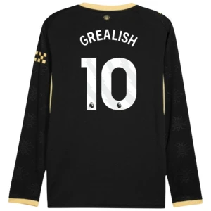 Jack Grealish #10 Fotbalové Dresy Manchester City 2026-27 Venkovní Dres Mužské Dlouhý Rukáv