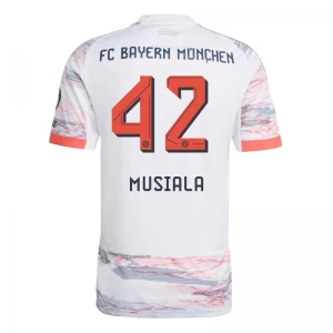 Jamal Musiala #42 Fotbalové Dresy FC Bayern München 2025-26 Venkovní Dres Mužské