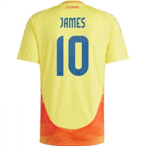 James Rodríguez #10 Fotbalové Dresy Kolumbie Copa America 2024 Domácí Dres Mužské