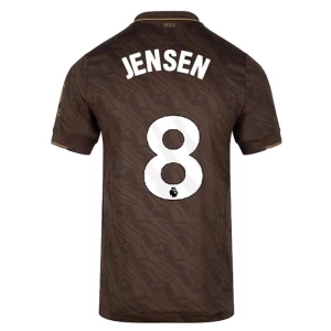 Jensen #8 Fotbalové Dresy Brentford FC 2025-26 Venkovní Dres Mužské