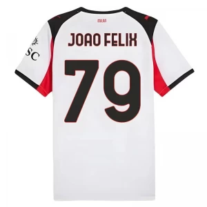 Joao Felix #79 Fotbalové Dresy AC Milan 2025-26 Venkovní Dres Mužské