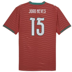 Joao Neves #15 Fotbalové Dresy Portugalsko Mistrovství Světa 2026 Domácí Dres Mužské
