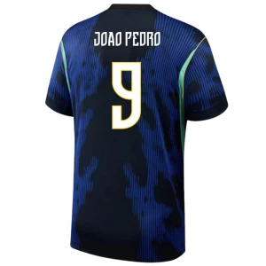 Joao Pedro #9 Fotbalové Dresy Brazílie Mistrovství Světa 2026 Venkovní Dres Mužské