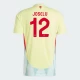 Joselu #12 Fotbalové Dresy Španělsko Mistrovství Evropy 2024 Venkovní Dres Mužské