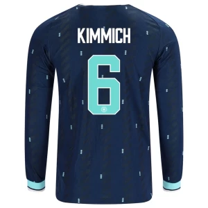 Joshua Kimmich #6 Fotbalové Dresy Německo Mistrovství Světa 2026 Venkovní Dres Mužské Dlouhý Rukáv