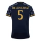Jude Bellingham #5 Fotbalové Dresy Real Madrid 2023-24 Venkovní Dres Mužské