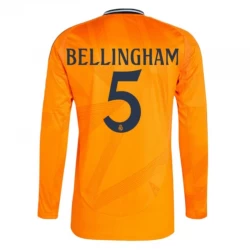 Jude Bellingham #5 Fotbalové Dresy Real Madrid 2024-25 Venkovní Dres Mužské Dlouhý Rukáv
