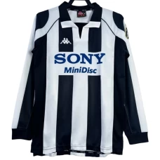 Juventus FC Retro Dres 1997-98 Domácí Mužské Dlouhý Rukáv