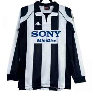 Juventus FC Retro Dres 1997-98 Domácí Mužské Dlouhý Rukáv