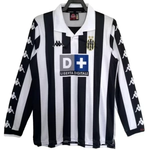 Juventus FC Retro Dres 1999-00 Domácí Mužské Dlouhý Rukáv