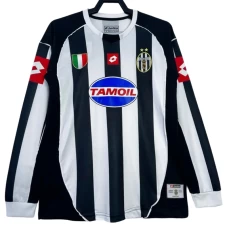 Juventus FC Retro Dres 2002-03 Domácí Mužské Dlouhý Rukáv