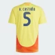 K. Castano #5 Fotbalové Dresy Kolumbie Copa America 2024 Domácí Dres Mužské