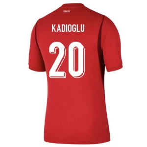 Kadioglu #20 Fotbalové Dresy Turecko Mistrovství Světa 2026 Domácí Dres Mužské