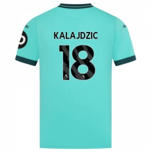 Kalajdzic #18 Fotbalové Dresy Wolverhampton Wanderers 2025-26 Venkovní Dres Mužské