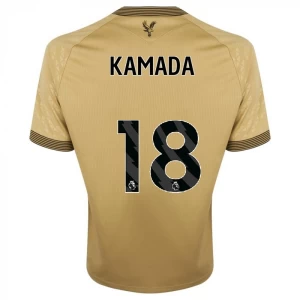 Kamada #18 Fotbalové Dresy Crystal Palace 2025-26 Venkovní Dres Mužské