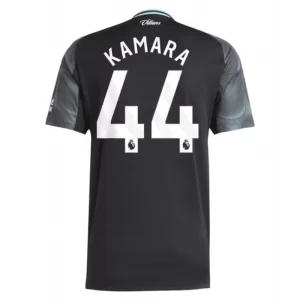 Kamara #44 Fotbalové Dresy Aston Villa 2025-26 Venkovní Dres Mužské