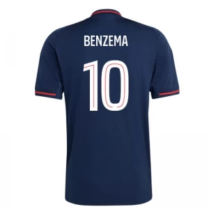 Karim Benzema #10 Fotbalové Dresy Olympique Lyonnais 2025-26 Venkovní Dres Mužské