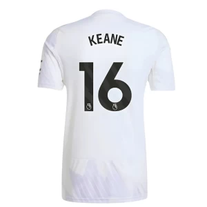 Keane #16 Fotbalové Dresy Manchester United 2025-26 Venkovní Dres Mužské