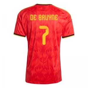 Kevin De Bruyne #7 Fotbalové Dresy Belgie Mistrovství Světa 2026 Domácí Dres Mužské