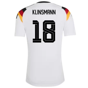 Klinsmann #18 Fotbalové Dresy Německo Mistrovství Světa 2026 Domácí Dres Mužské