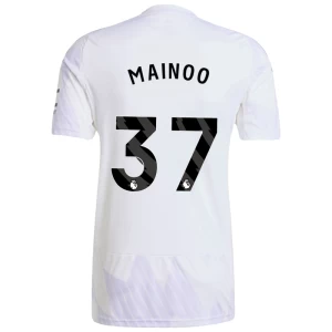Kobbie Mainoo #37 Fotbalové Dresy Manchester United 2025-26 Venkovní Dres Mužské