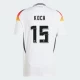 Koch #15 Fotbalové Dresy Německo Mistrovství Evropy 2024 Domácí Dres Mužské