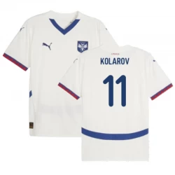 Kolarov #11 Fotbalové Dresy Srbsko Mistrovství Evropy 2024 Venkovní Dres Mužské