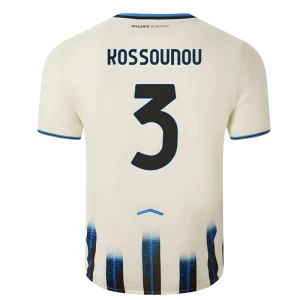 Kossounou #3 Fotbalové Dresy Atalanta BC 2025-26 Venkovní Dres Mužské