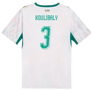 Koulibaly #3 Fotbalové Dresy Senegal Mistrovství Světa 2026 Domácí Dres Mužské