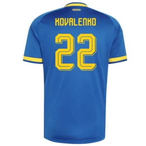 Kovalenko #22 Fotbalové Dresy Ukrajina 2026 Venkovní Dres Mužské