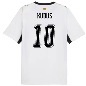 Kudus #10 Fotbalové Dresy Ghana Mistrovství Světa 2026 Domácí Dres Mužské