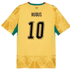 Kudus #10 Fotbalové Dresy Ghana Mistrovství Světa 2026 Venkovní Dres Mužské