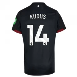 Kudus #14 Fotbalové Dresy West Ham United 2024-25 Venkovní Dres Mužské