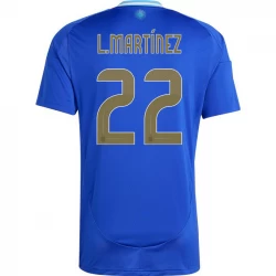 L. Martinez #22 Fotbalové Dresy Argentina Copa America 2024 Venkovní Dres Mužské