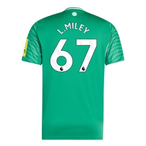 L. Miley #67 Fotbalové Dresy Newcastle United 2025-26 Venkovní Dres Mužské