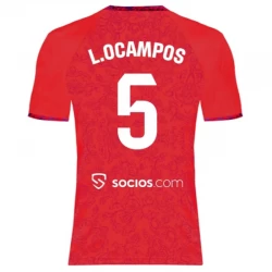 L.Ocampos #5 Fotbalové Dresy Sevilla FC 2024-25 Venkovní Dres Mužské