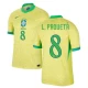 L. Paqueta #8 Fotbalové Dresy Brazílie Copa America 2024 Domácí Dres Mužské