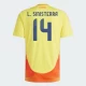 L. Sinisterra #14 Fotbalové Dresy Kolumbie Copa America 2024 Domácí Dres Mužské