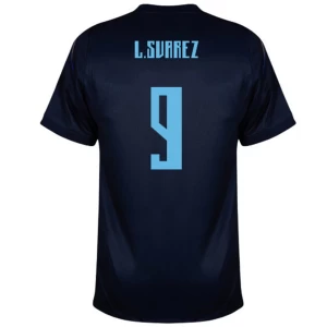 L. Suarez #9 Fotbalové Dresy Uruguay Mistrovství Světa 2026 Venkovní Dres Mužské