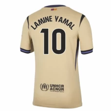 Lamine Yamal #10 Fotbalové Dresy FC Barcelona 2025-26 Venkovní Dres Mužské