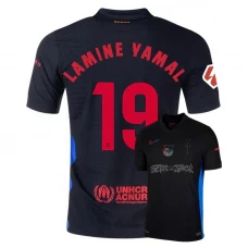 Lamine Yamal #19 Fotbalové Dresy FC Barcelona 2024-25 Cactus Jack Venkovní Dres Mužské