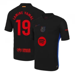 Lamine Yamal #19 Fotbalové Dresy FC Barcelona 2024-25 New Spotify Logo Venkovní Dres Mužské