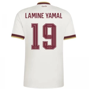 Lamine Yamal #19 Fotbalové Dresy Španělsko Mistrovství Světa 2026 Venkovní Dres Mužské